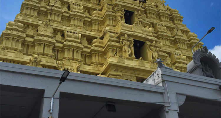 श्री रामेश्वरम् मंदिर का पश्चिमी गोपुर